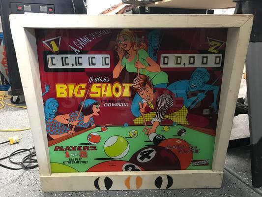 1974 Gottlieb Big Shot Pinball Machine Image