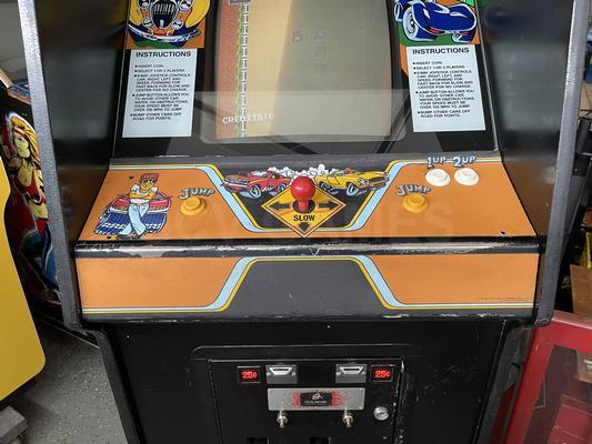 1982 Midway Bump 'n Jump Upright Arcade Machine Image