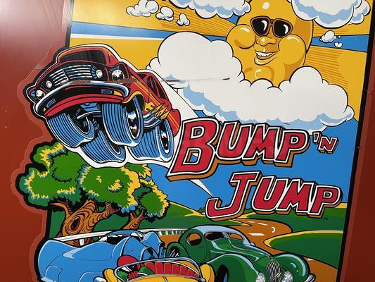 1982 Midway Bump 'n Jump Upright Arcade Machine Image
