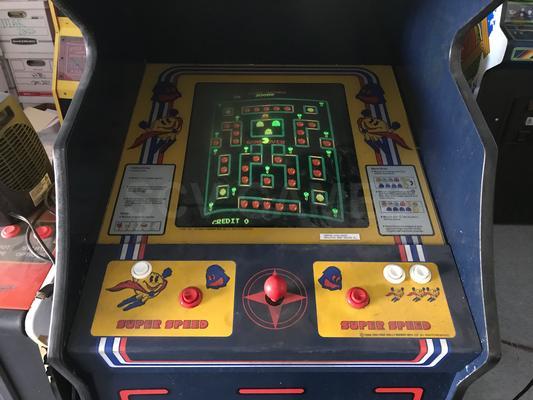 1982 Midway Super Pac-Man Upright Arcade Machine Image