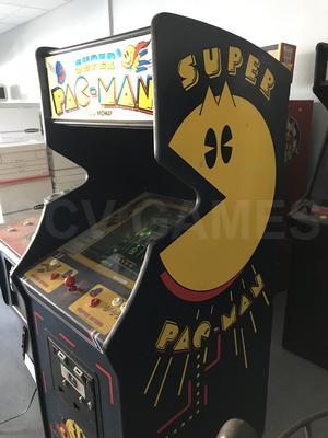 1982 Midway Super Pac-Man Upright Arcade Machine Image