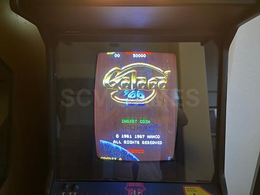 1987 Atari Namco Galaga 88 Upright Arcade Machine Image