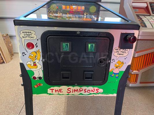 1990 Data East The Simpsons Pinball Machine Image