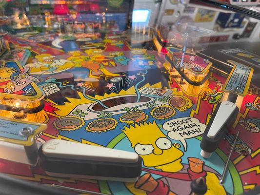 1990 Data East The Simpsons Pinball Machine Image