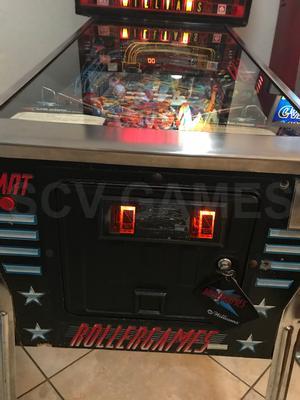 1990 Williams Rollergames Pinball Machine Image