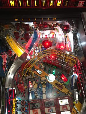 1990 Williams Rollergames Pinball Machine Image