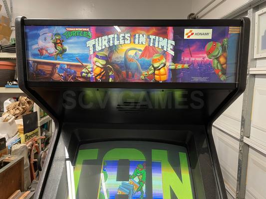 1991 Konami Teenage Mutant Ninja Turtles Turtles In Time Upright Arcade Machine Image