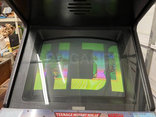1991 Konami Teenage Mutant Ninja Turtles Turtles In Time Upright Arcade Machine Image