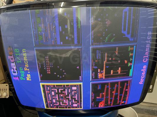60 in 1 Arcade Classic Vertical JAMMA Game Board Image