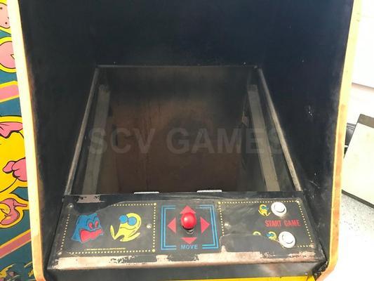 Midway Pac-Man Empty Cabinet Image