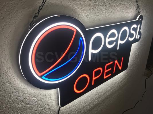 Pepsi Open LED Sign Image