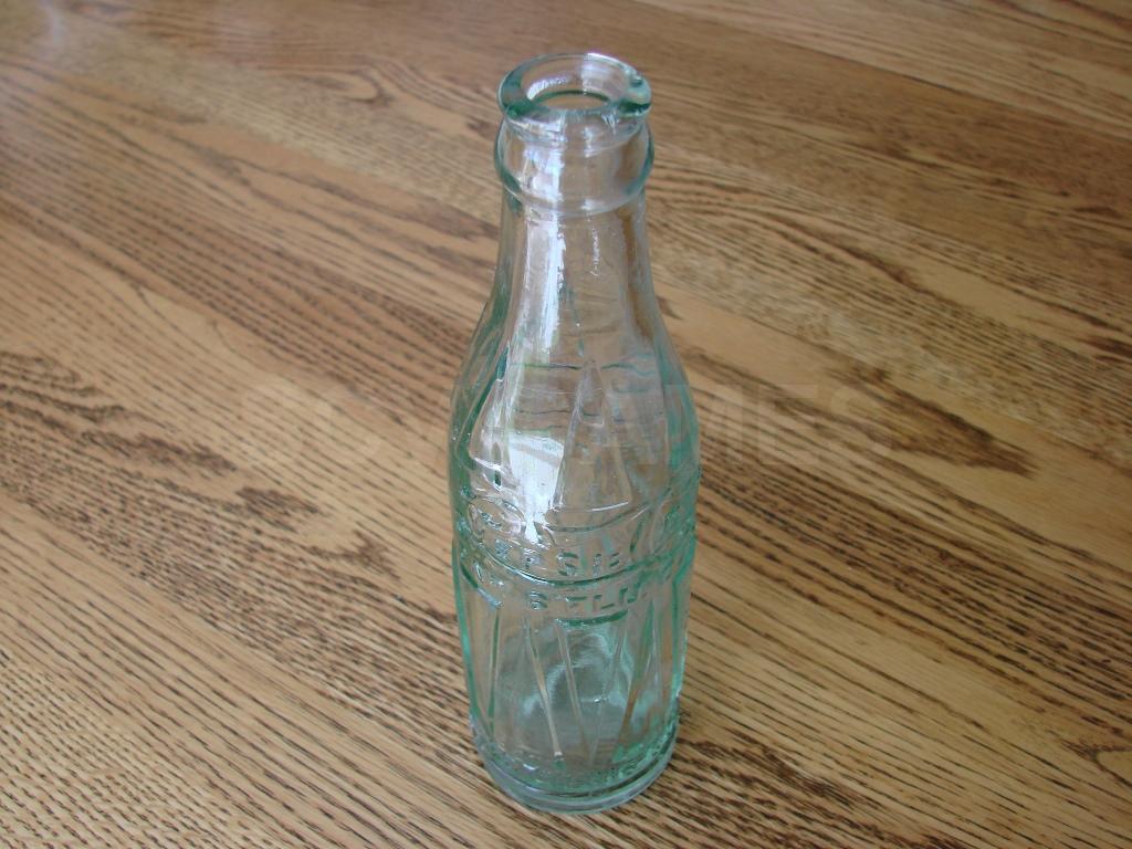 1924 Pepsi Cola Double Dot Bottle Rare Barrel Pattern