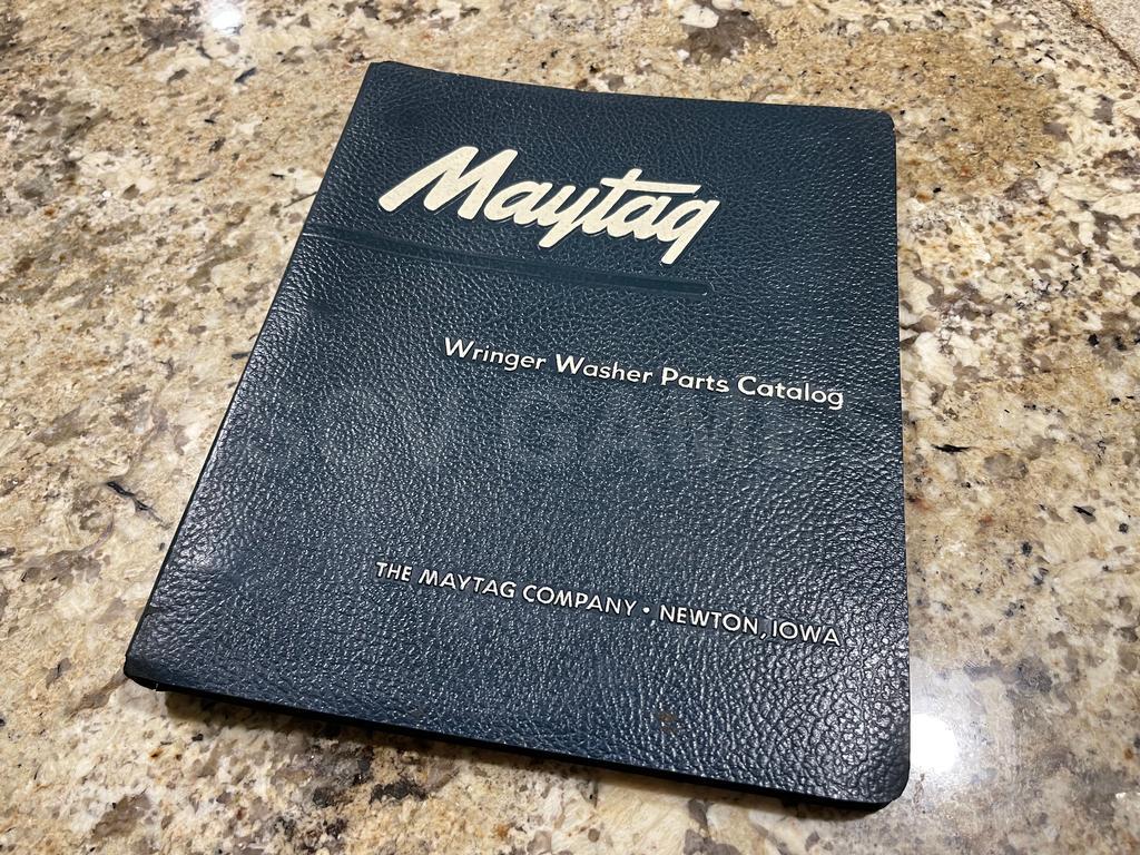 1950's Maytag Wringer Washer Parts Catalog