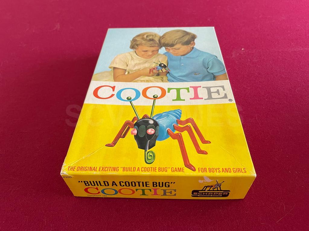 1966 Schaper Cootie Board Game
