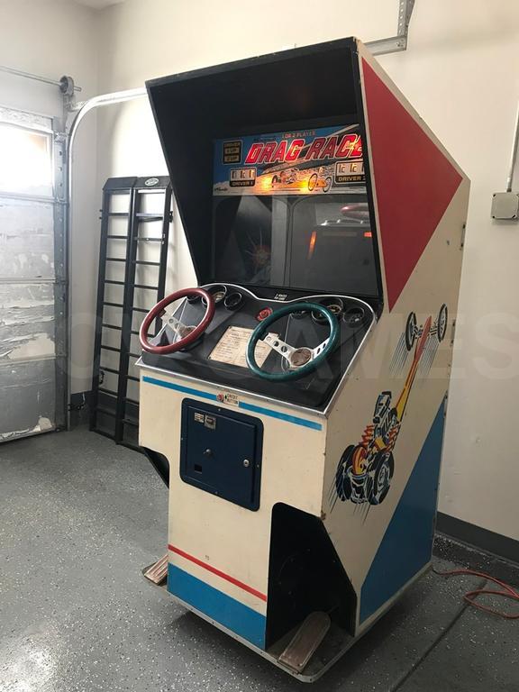 1971 Allied Leisure Industries Drag Races Arcade Machine
