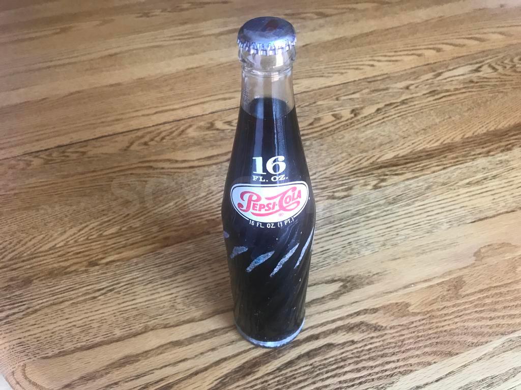 1971 Pepsi Cola 16 oz Full Bottle