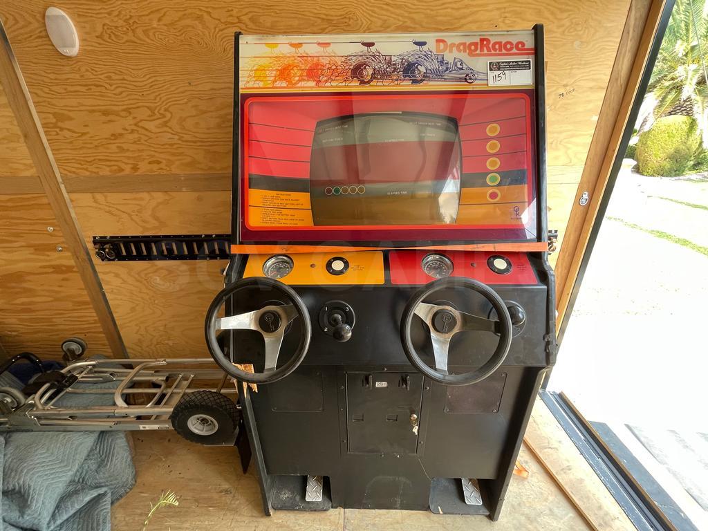 1977 Kee Games Drag Race Upright Arcade Machine