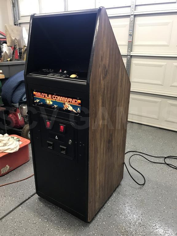 1980 Atari Missile Command Cabaret Arcade Machine