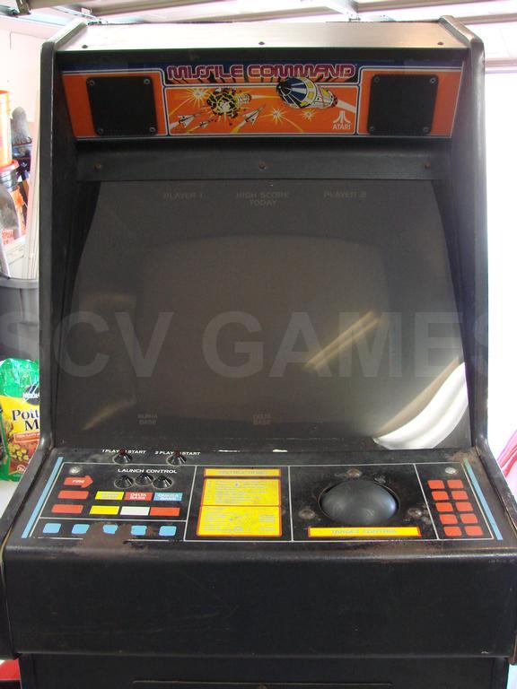 1980 Atari Missile Command Upright Arcade Machine