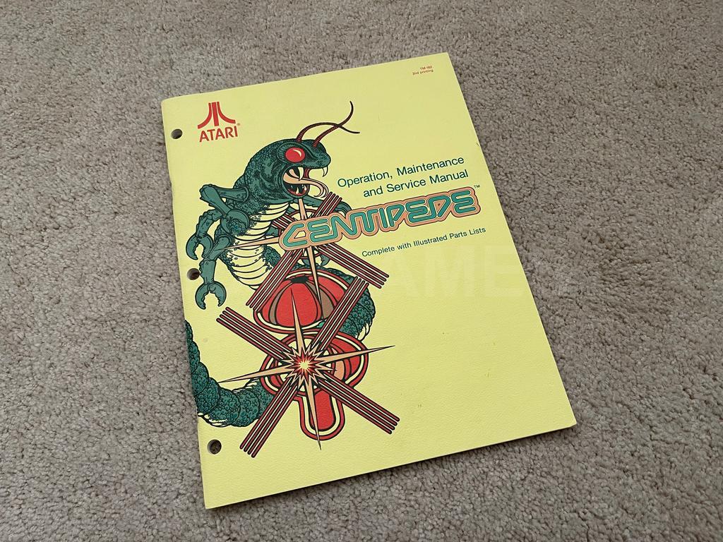 1981 Atari Centipede Service Manual