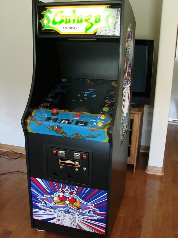 1981 Midway Galaga Stand Up Arcade Game Restored