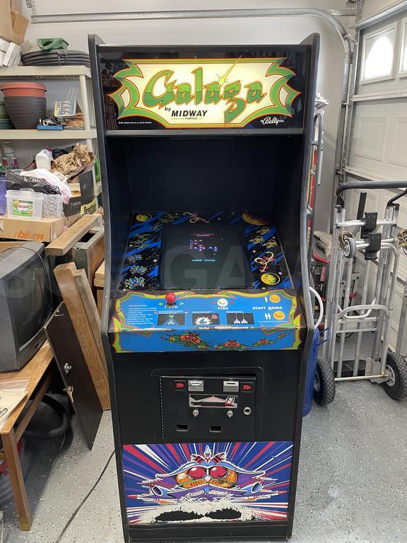 1981 Midway Galaga Upright Arcade Machine