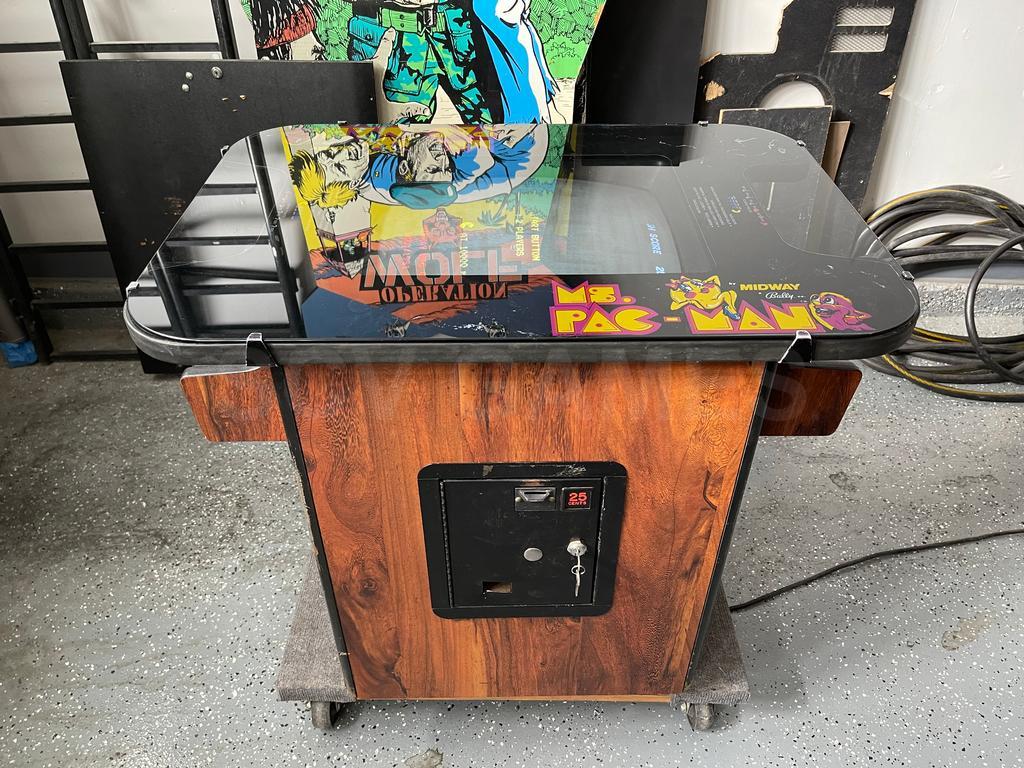 1981 Midway Ms. Pac-Man Cocktail Arcade Machine