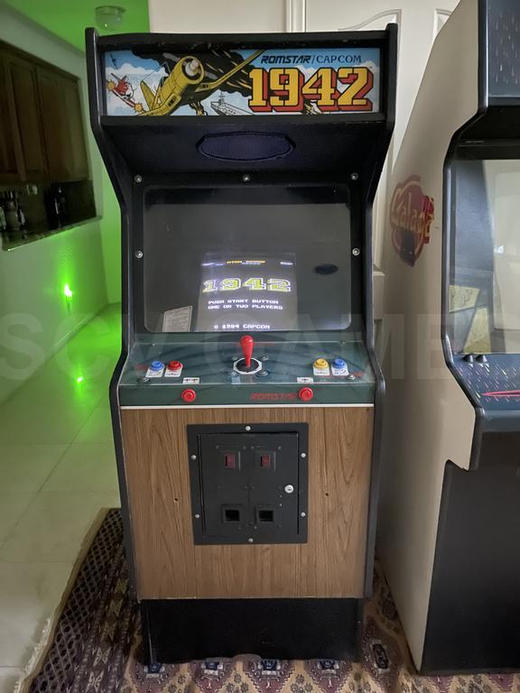 1982 Capcom 1942 Upright Arcade Machine