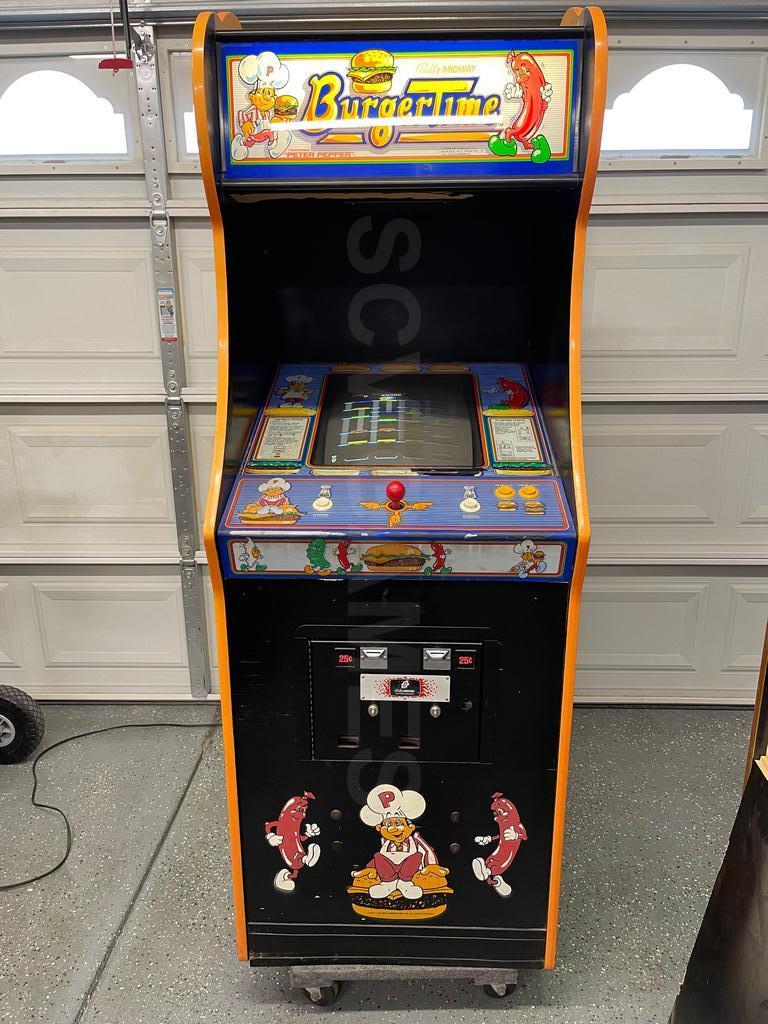 1982 Midway BurgerTime Upright Arcade Machine