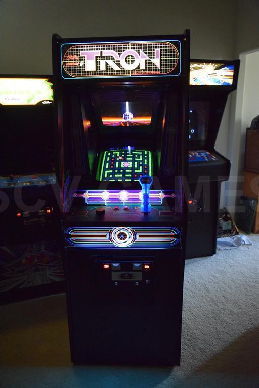 1982 Midway Tron Upright Arcade Machine Restored