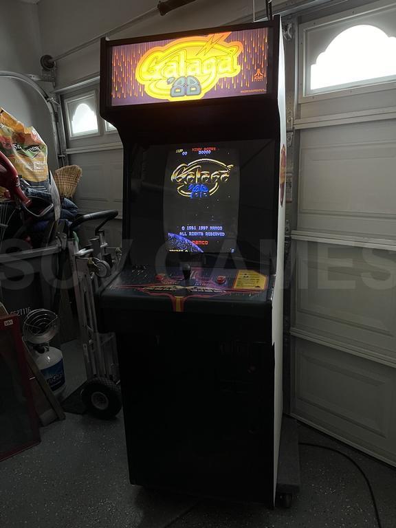 1987 Atari Namco Galaga 88 Upright Arcade Machine