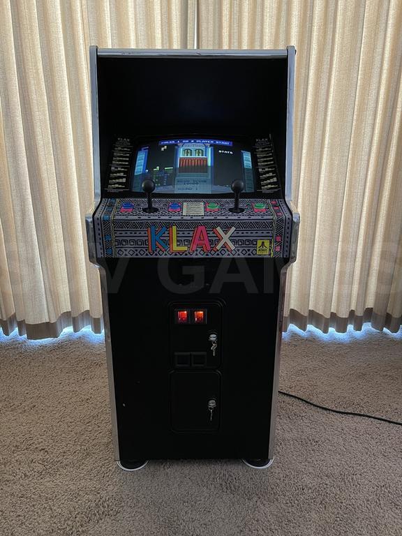 1989 Atari KLAX Cabaret Arcade Machine