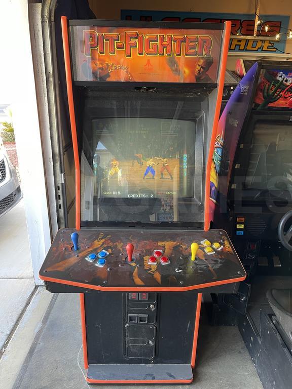 1990 Atari Pit Fighter Upright Arcade Machine