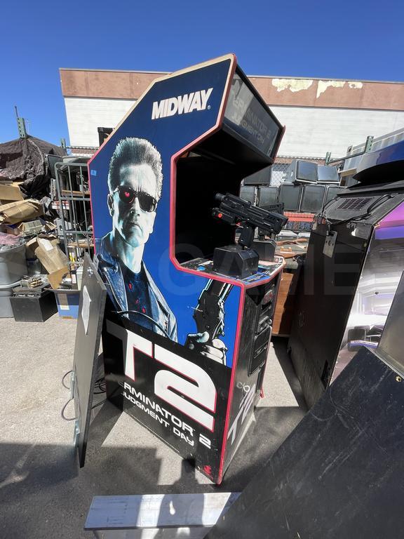 1991 Midway Terminator 2 Judgement Day Upright Arcade Machine