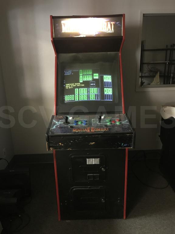 1993 Midway Mortal Kombat II Upright Arcade Machine