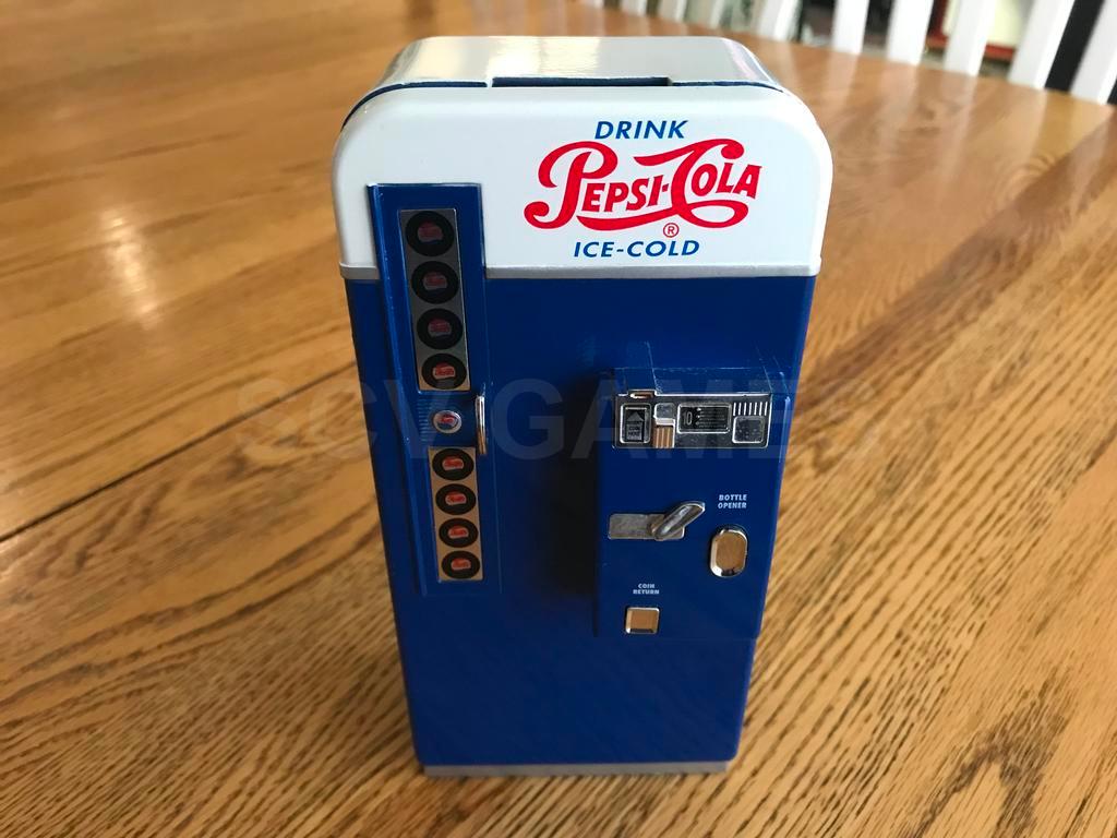 1997 Pepsi-Cola Bank Vending Machine without Box