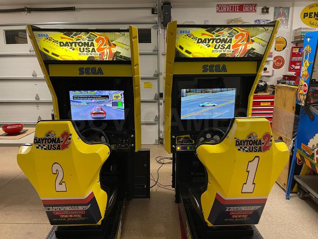 1998 Sega Daytona USA 2 Cockpit Arcade Machines