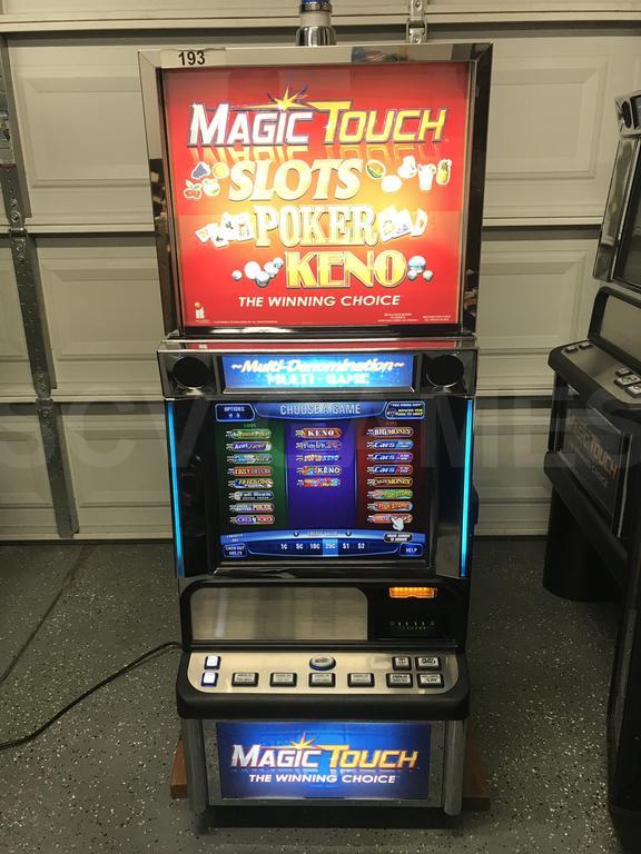 2008 Incredible Technologies Magic Touch Slots Poker Keno Machine