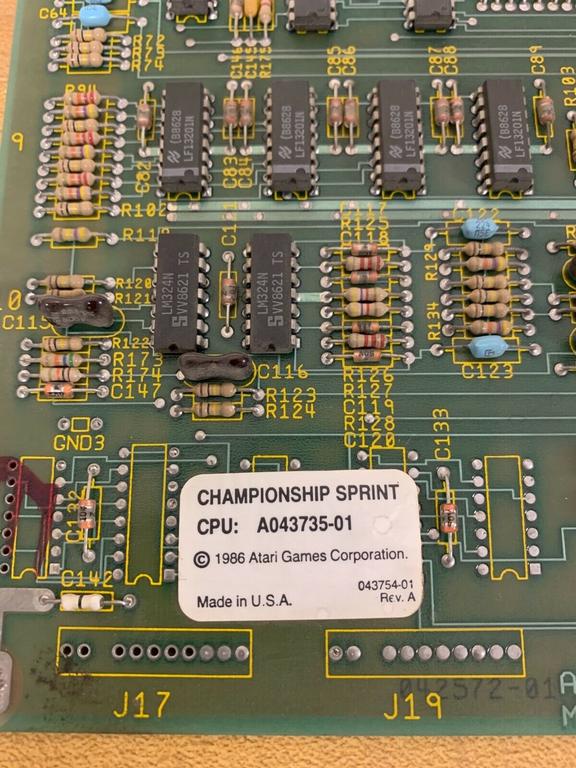 Atari Championship Sprint System 2 PCB Set