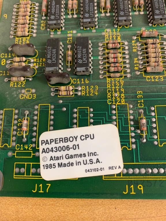 Atari Paperboy System 2 PCB Set