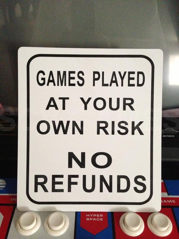 Engraved Arcade Signs and More