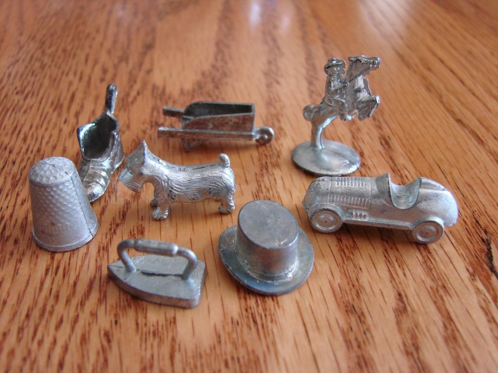 Monopoly Pieces - All but board and box