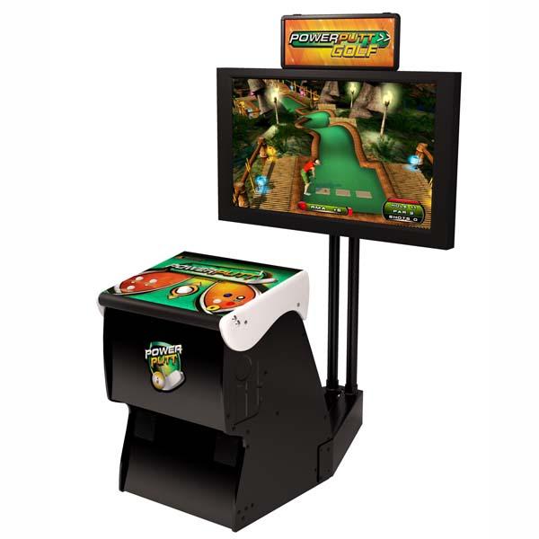 Power Putt Arcade Video Game Machine