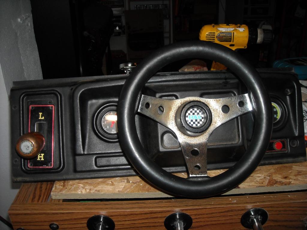 Sega Monaco GP Steering Wheel Center Cap