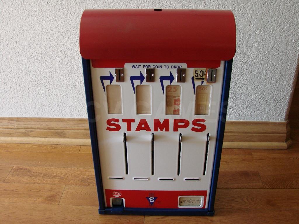 Shipman Mfg Co Coin Operated Postage Stamp Machine
