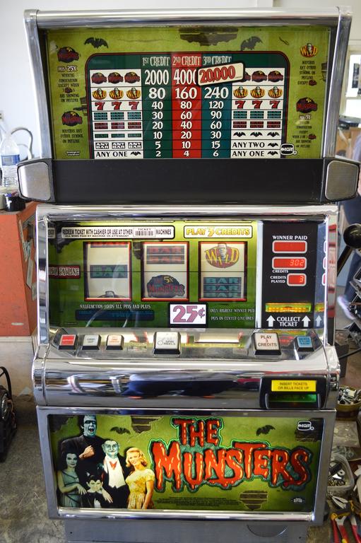 The Munsters 3 Reel Slot Machine
