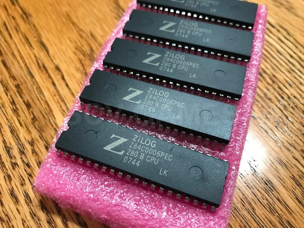 ZiLOG  Z80 CPU DIP-40 Microprocessor IC New